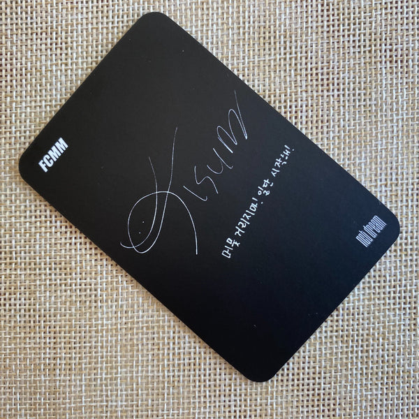 NCT DREAM JISUNG #01 [ FCMM 21 ] Official Photocard / New, Rare / Gift