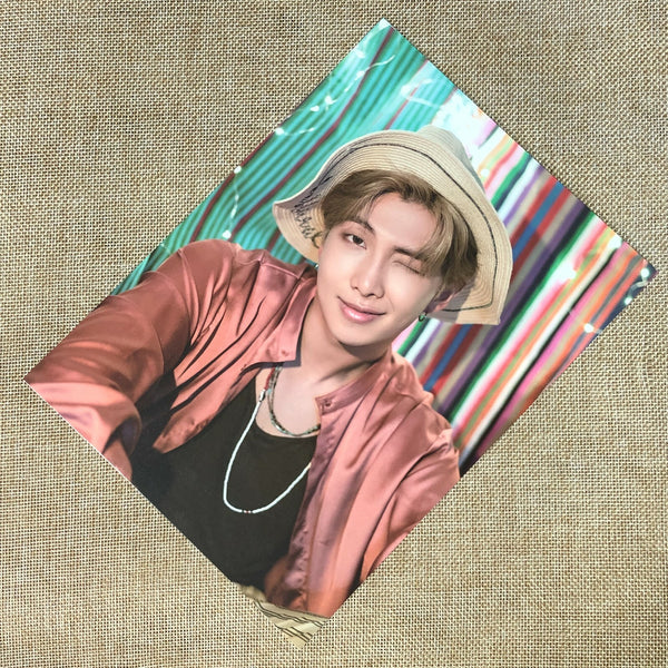 BTS RM [ Summer Package 2018 in Saipan ] Official Mini Poster / New / Gift