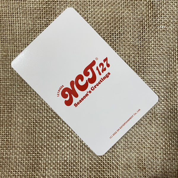 NCT JUNGWOO [ 2022 Season's Greetings SM Store ] Official Photocard / New / Gift