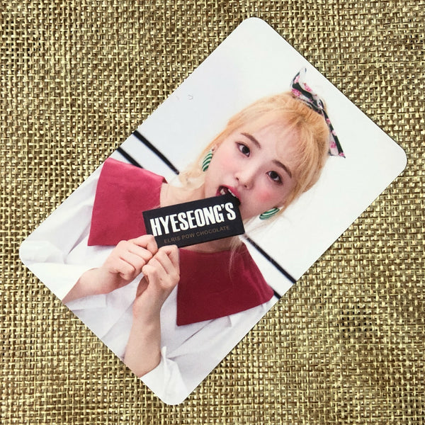 ELRIS HYESEONG [ COLOR CRUSH ] Official Photocard, 2nd Mini Album / New / Gift