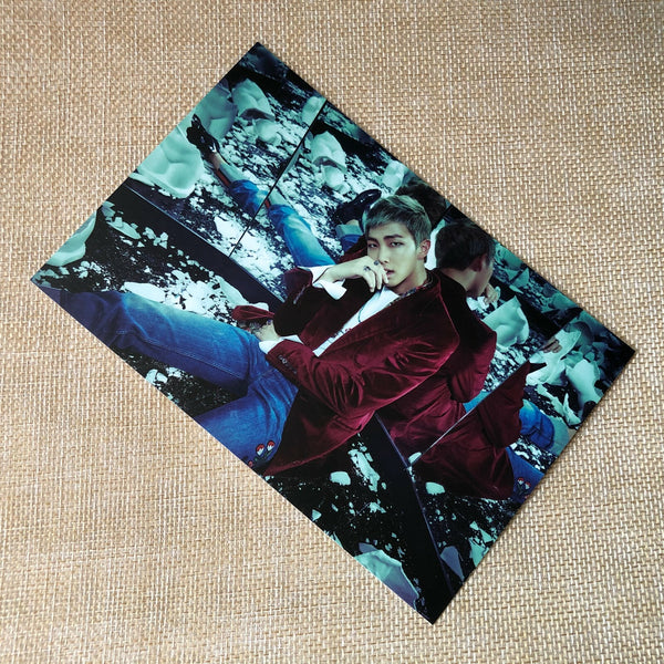 BTS RM [ Armypedia Wings ] Official Postcard Photocard / New / Gift