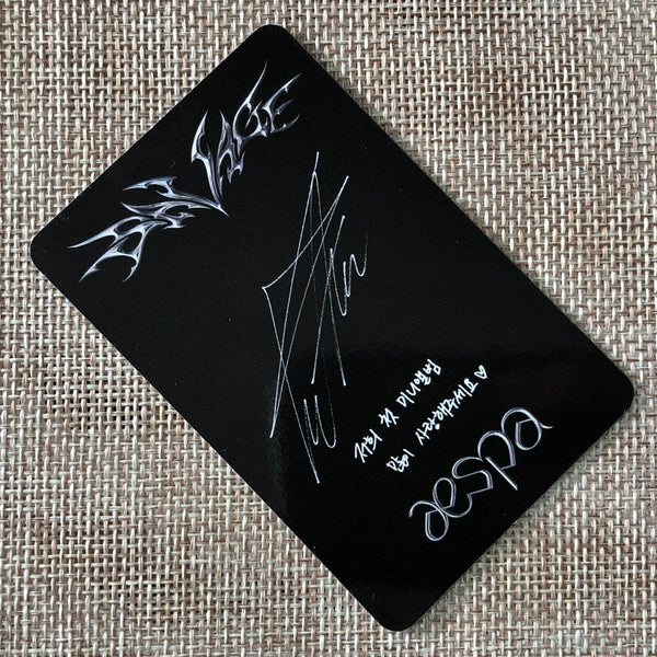AESPA WINTER #1 [SAVAGE] Official Photocard, Hallucination Quest Ver. / Gift