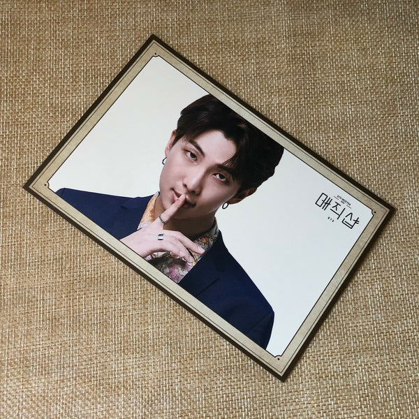 BTS RM [ 5th Muster Magic Shop ] Official Postcard Photocard, LG / New / Gift