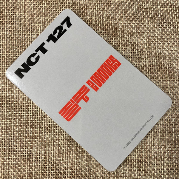 NCT 127 JUNGWOO [BADDIES Pop-Up Street] Official Trading Photocard / New / Gift