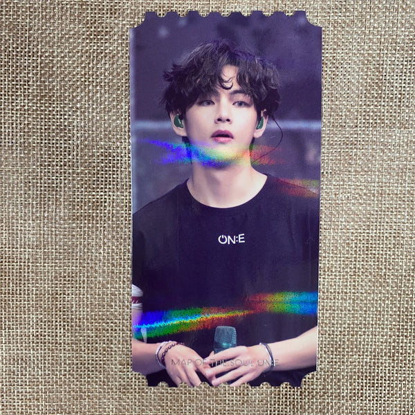 BTS [ Map of the Soul ON:E DVD ] Hologram Photo Ticket Set (All Member) / New/+G