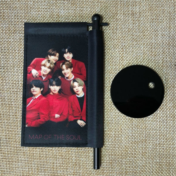 BTS GROUP [ Map of the Soul ON:E ] Official Mini Flag, ONE / New / Gift