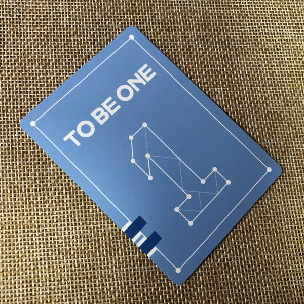 WANNA ONE GROUP [ TO BE ONE ] Official Photocard, Sky Ver / New / Gift