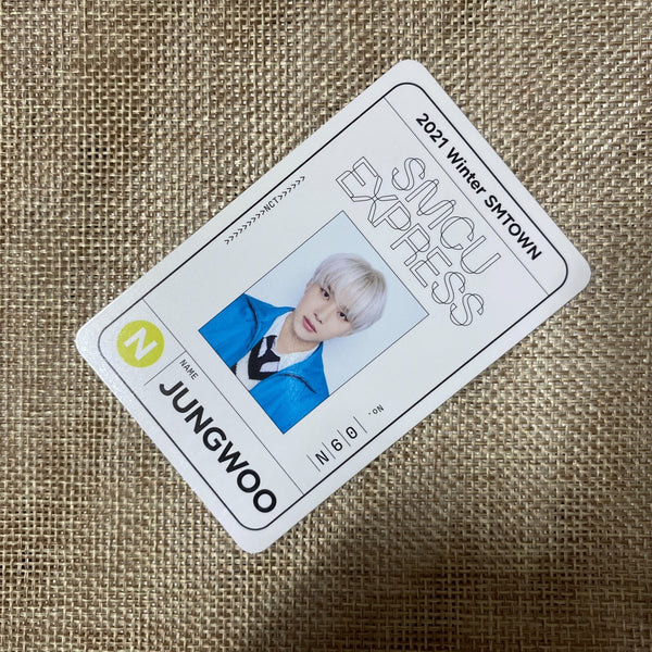 NCT 127 JUNGWOO [2021 Winter SMTOWN SMCU EXPRESS] Official Photocard / Gift
