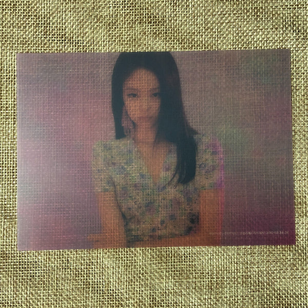 BLACKPINK JENNIE [ Photobook Limited Edition ] Official Postcard / New / Gift