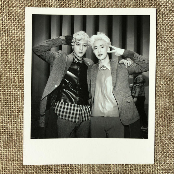 EXO GROUP #1 [SM Official Goods] Polaroid Photocard Set of 2, Postcard / Gift