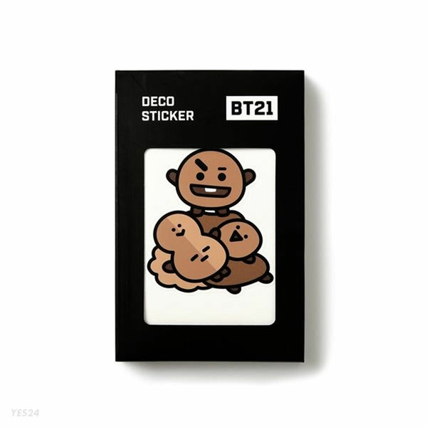 BTS x MONOPOLY BT21 Deco Sticker Set 32 Sheets Official Authentic Goods / Gift