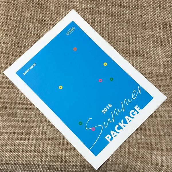 BTS JUNGKOOK [ Summer Package 2018 in Saipan ] Official Mini Poster / New / Gift