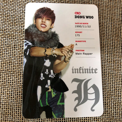 INFINITE H DONG WOO #3 [ Fly High ] Official Photocard / New, Rare / Gift