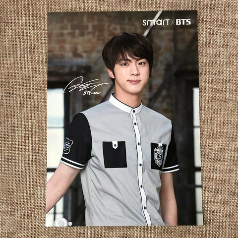 BTS JIN [ BTS X Smart Uniform ] Official Promotional Photo / New, Rare / Gift