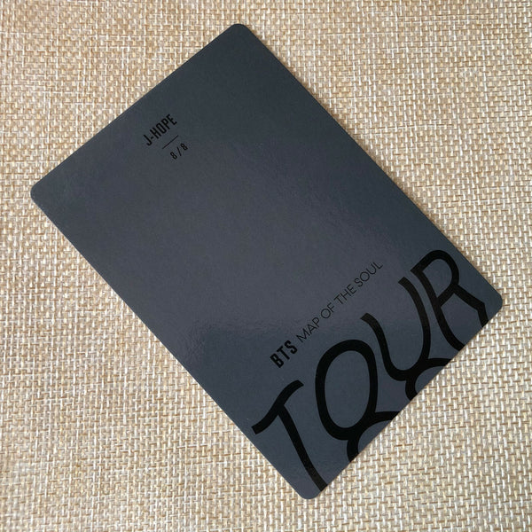 BTS J-HOPE 8/8 [ Map Of The Soul Tour ] Official Mini Photocard / New / Gift