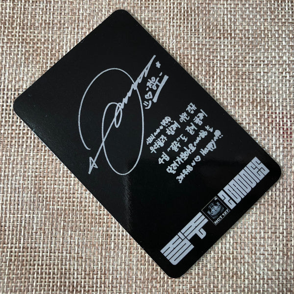 NCT 127 JUNGWOO [ BADDIES ] Official Photocard, Faster Ver / New / Gift