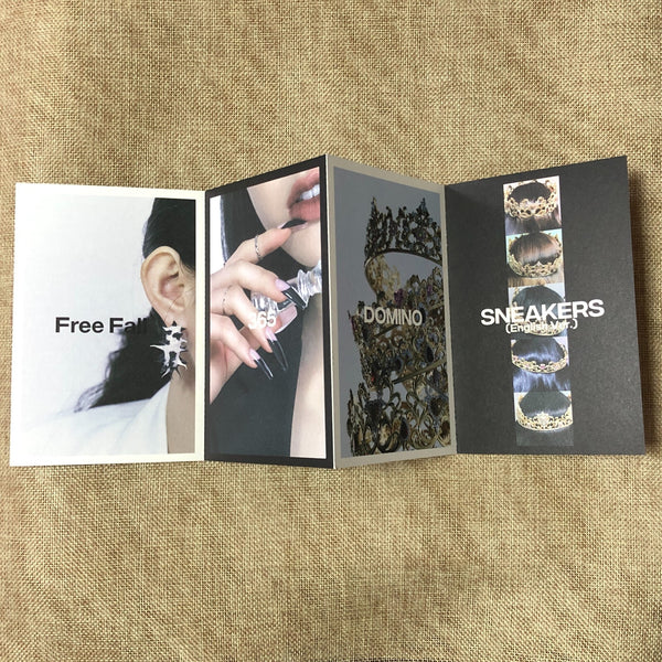 ITZY GROUP [ CHECKMATE ] Official Lyric Paper Card / New / Gift