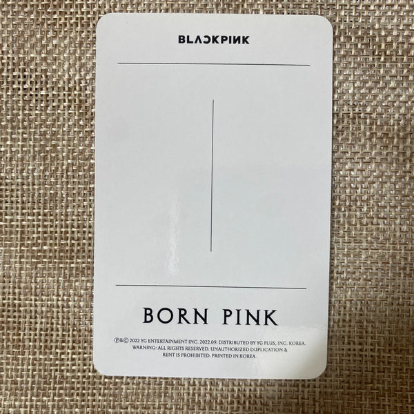 BLACKPINK ROSE #2 [ Born Pink ] Official Photocard, Gray Ver. / New, Rare / Gift
