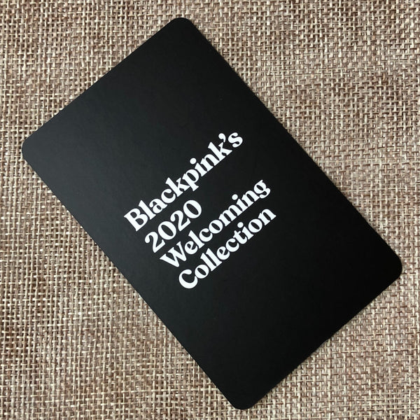 BLACKPINK LISA [2020 Welcoming Collection Ktown4U] Official Photocard / Gift