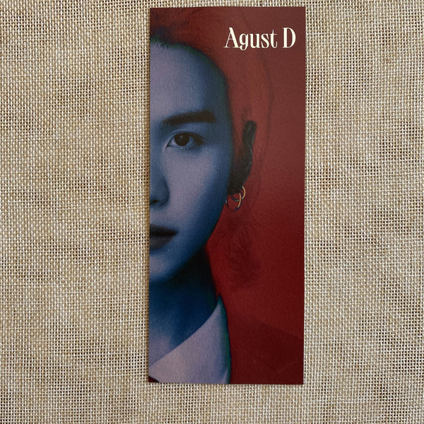 BTS SUGA [That's The Ticket] Official Photo Ticket Set, Movie AGUST D / Gift