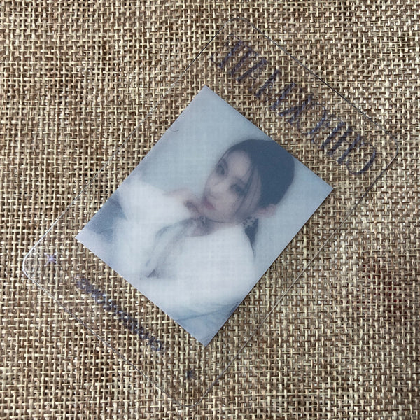 ITZY CHAERYEONG [ CHECKMATE ] Official Clear Photocard / New / Gift