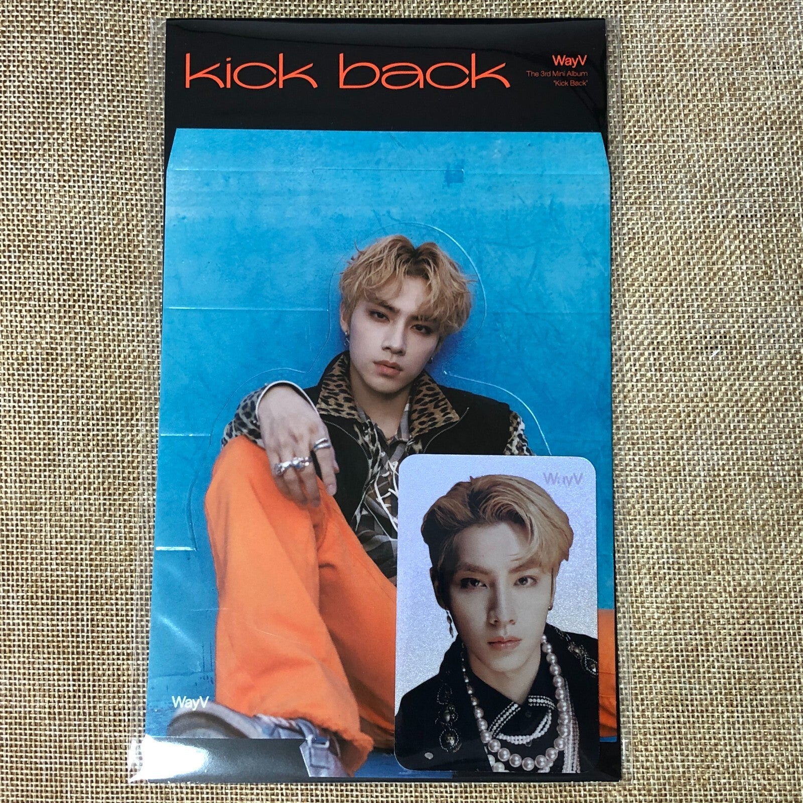 NCT XIAOJUN [Wayv Kick Back] Official Hologram Photocard Set, SMTOWN / Gift