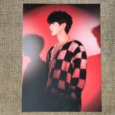 VICTON HEO CHAN [Nostalgia Algos] Official Postcard, 5th Mini Album / New / Gift