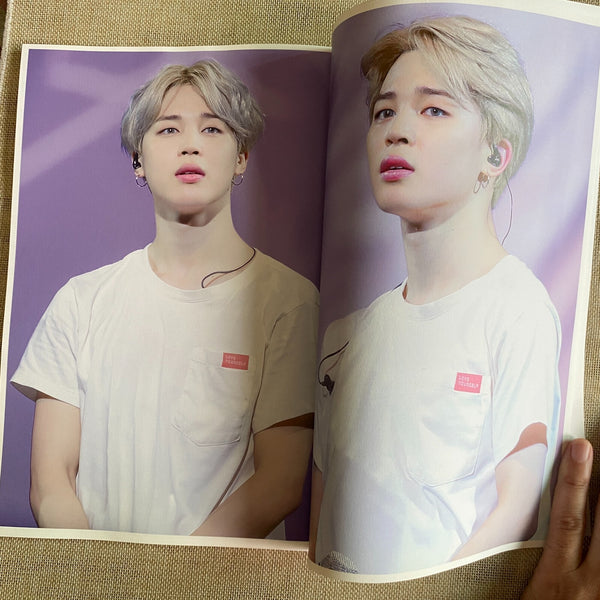 BTS JIMIN [OVER FILL Exhibition] Photobook, Tension Up 64 pg 21x29 cm / Gift