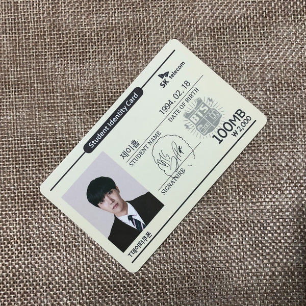 BTS J-HOPE [ SKT SK Telecom ] Official Data Coupon Card Photocard / New / Gift