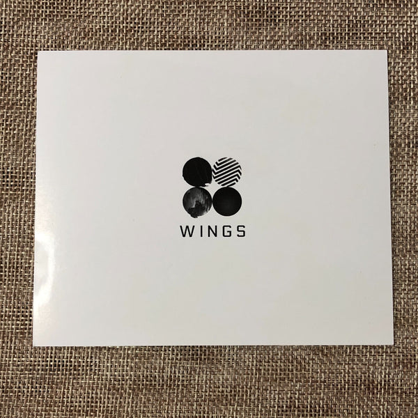BTS GROUP [ WINGS ] Official Polaroid Photocard, 2nd Album / New / Gift