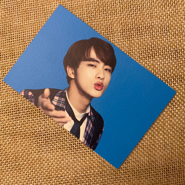 BTS JIN 4/8 [The Wings Tour 2017 Live Trilogy] Official Mini Photocard / Gift