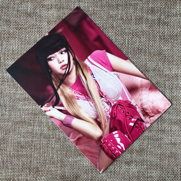 BLACKPINK LISA [ Born Pink ] Official Postcard, Box Set Ver. / New / Gift