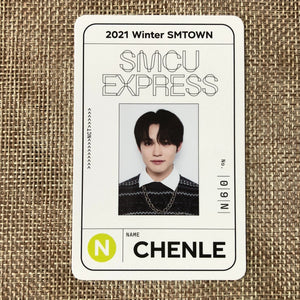 NCT 127 CHENLE [2021 Winter SMTOWN SMCU EXPRESS] Official Photocard / New / Gift