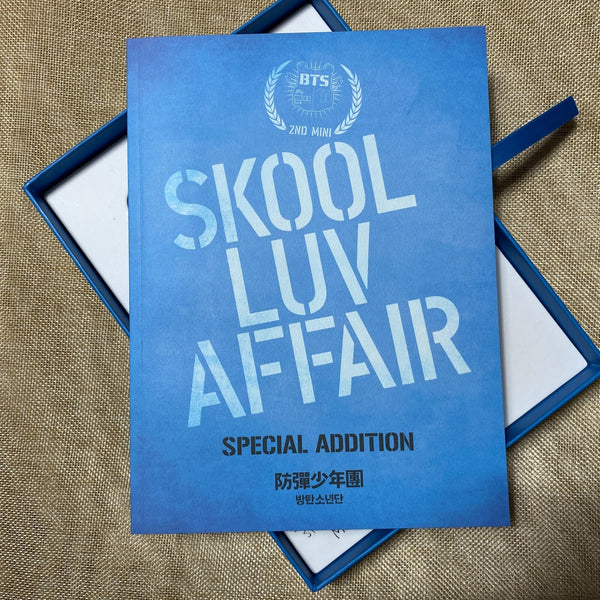 BTS [Skool Luv Affair] Official 2 DVD + CD + Photobook, Special Edition / Gift
