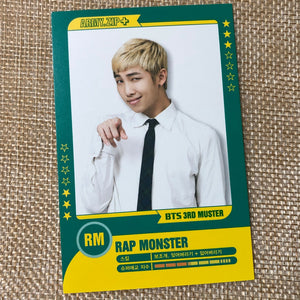 BTS RM 3/7 [ 3rd Muster ARMY.ZIP ] Official Player Card Photocard / New / Gift