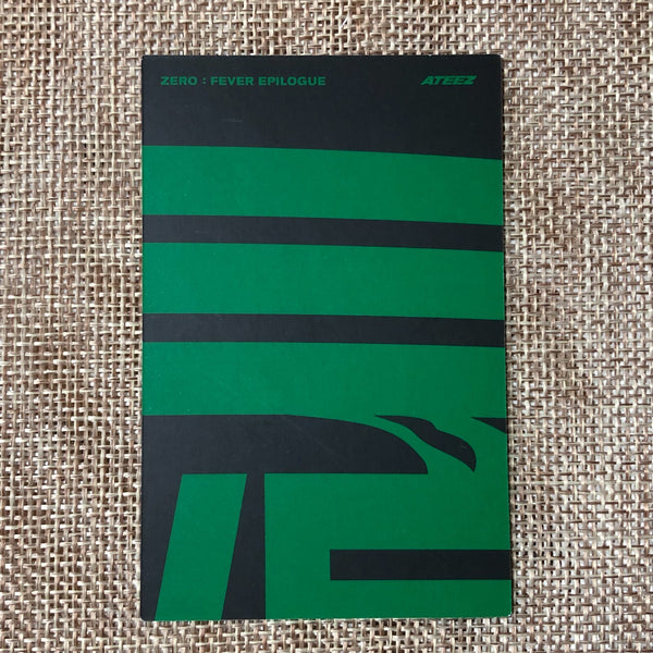 ATEEZ SAN [ Zero : Fever Epilogue ] Official Photocard, Diary Ver / New / Gift