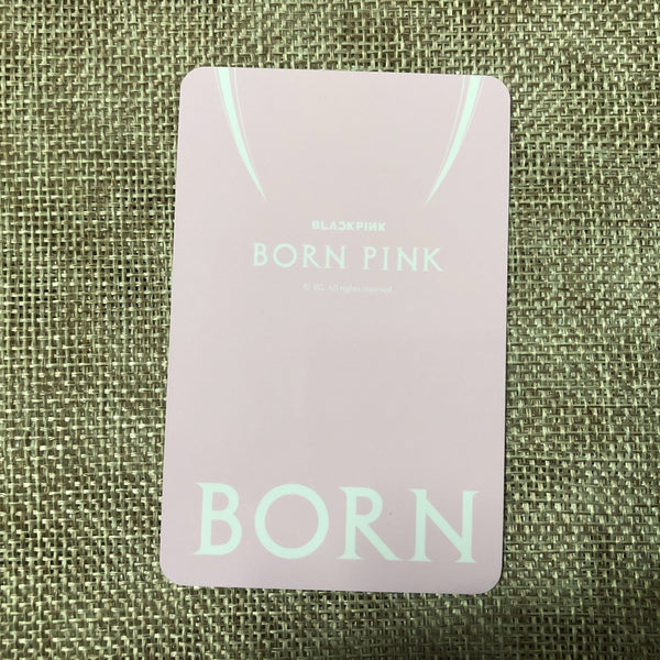 BLACKPINK JISOO #2 [Born Pink MD Pop-Up Store Deco Kit] Official Photocard/Gift