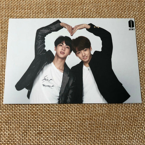 BTS JUNGKOOK JIN [Wings Tour Final 4th Army Booth] Official Photocard / Gift