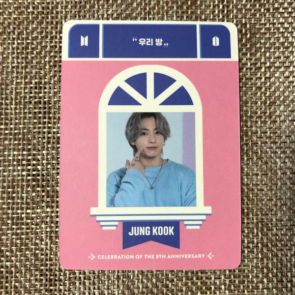 BTS JUNGKOOK [FESTA D-Day Calendar 8th Anniversary] Official Photocard Set /+G