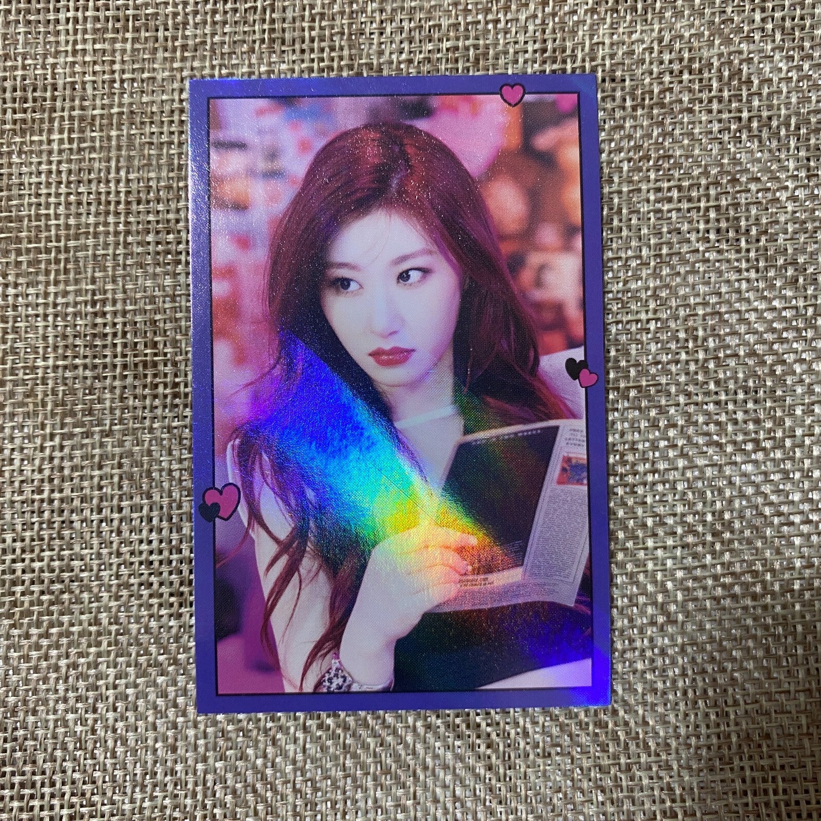ITZY CHAERYEONG [ Guess Who ] Official Photocard, Withdrama POB / New / Gift