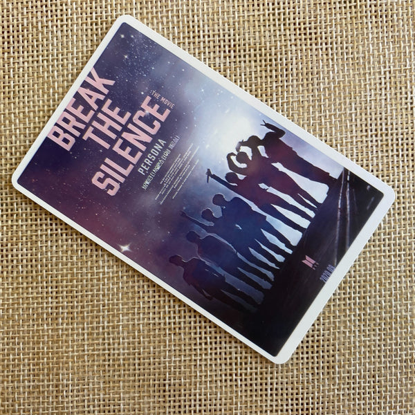 BTS GROUP #02 [Break The Silence Movie] Official Photo Ticket Photocard, CGV /+G