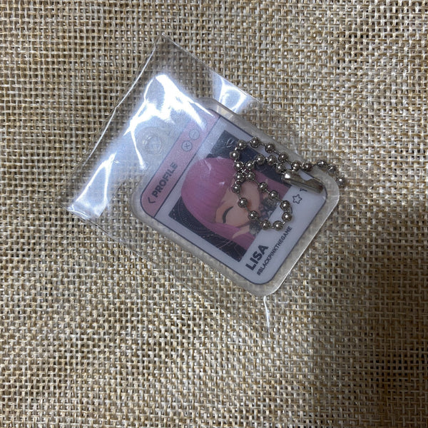 BLACKPINK JENNIE #2 [THE GAME COUPON Card] Official Keyring Photocard Set / Gift