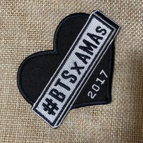 BTS [ 2017 AMAs American Music Awards ] Official Heart Patch / New, Rare / Gift