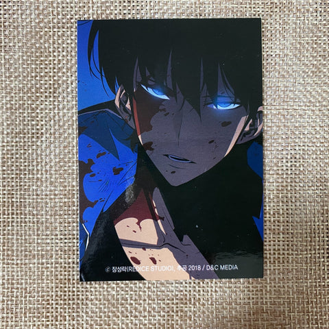 Solo Leveling / Official Photo Card, 2018 REDICE Studio / Rare Limited Edition