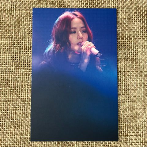 BLACKPINK JISOO #5 [2019 Concert PRIVATE STAGE Chapter 1] Official Photocard /+G