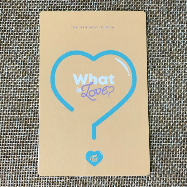 TWICE MOMO [ What is Love Pre-Order ] Official Photocard, 5th Mini / New / Gift