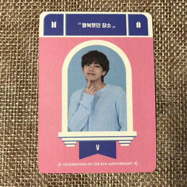 BTS V [FESTA D-Day Calendar 8th Anniversary] Official Photocard Set / New / Gift