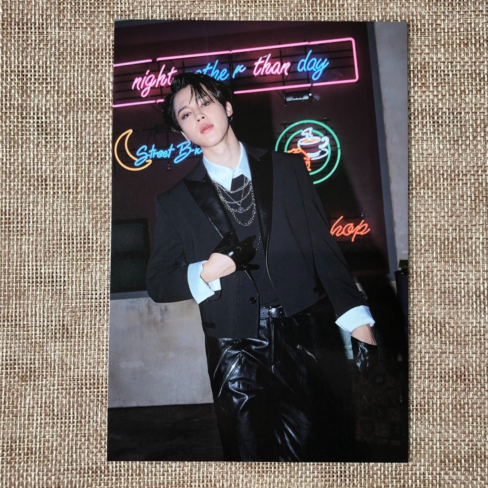 BTS JIMIN [ 2022 Season's Greetings ] Official Postcard / New / Gift