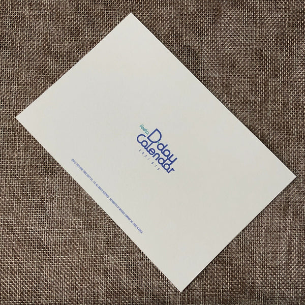BTS GROUP #3 [FESTA D-Day Calendar 8th Anniversary] Official Postcard / Gift