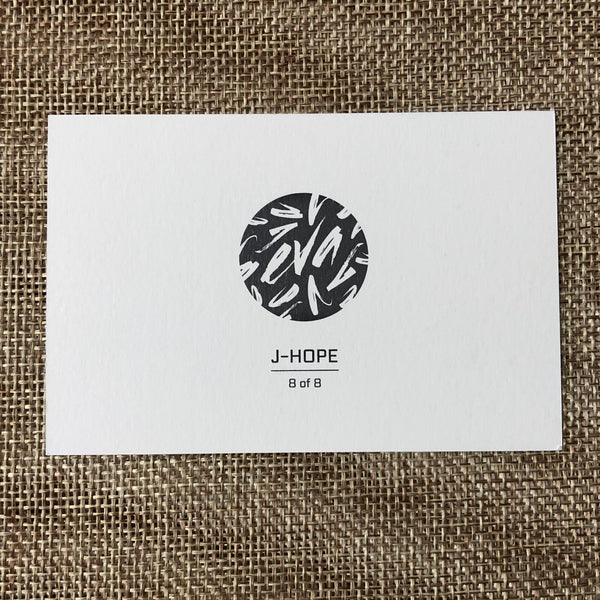 BTS J-HOPE 8/8 [The Wings Tour 2017 Live Trilogy] Official Mini Photocard / Gift